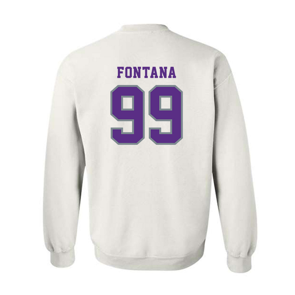 Central Arkansas - NCAA Men's Soccer : Pietro Fontana - Classic Shersey Crewneck Sweatshirt-1