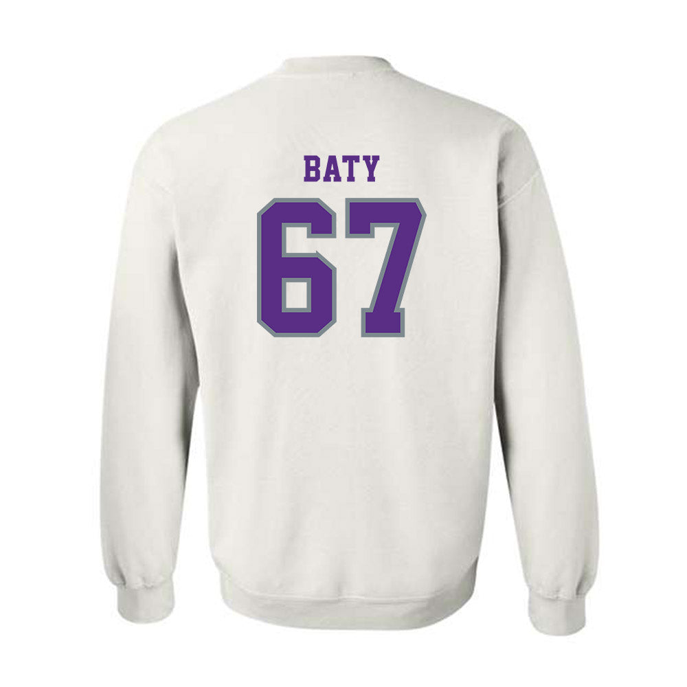 Central Arkansas - NCAA Football : Walker Baty - Classic Shersey Crewneck Sweatshirt-1