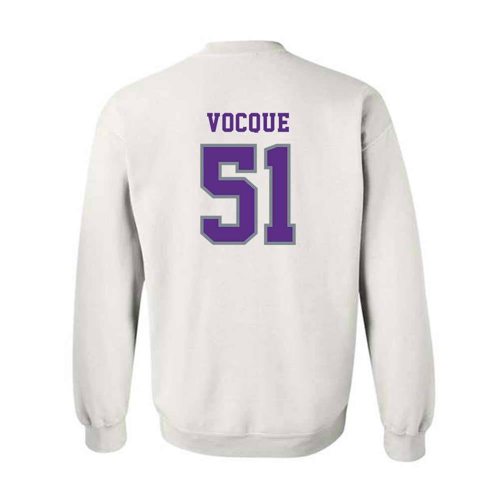 Central Arkansas - NCAA Football : Kyle Vocque - Classic Shersey Crewneck Sweatshirt-1