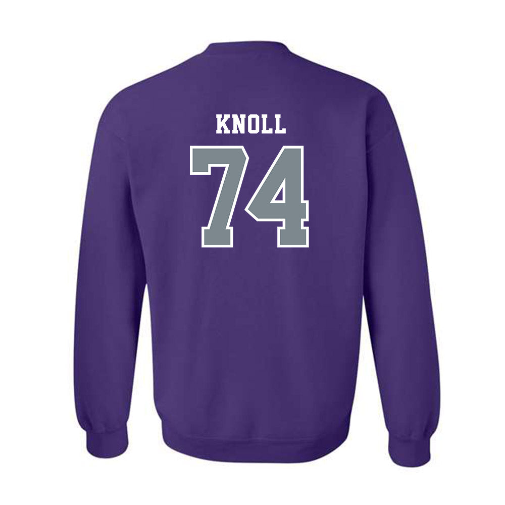 Central Arkansas - NCAA Football : Drayton Knoll - Classic Shersey Crewneck Sweatshirt-1