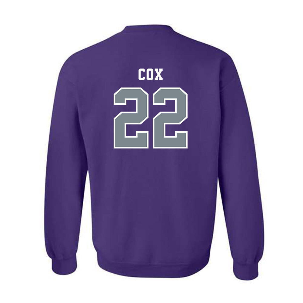 Central Arkansas - NCAA Women's Basketball : Alivia Cox - Classic Shersey Crewneck Sweatshirt-1