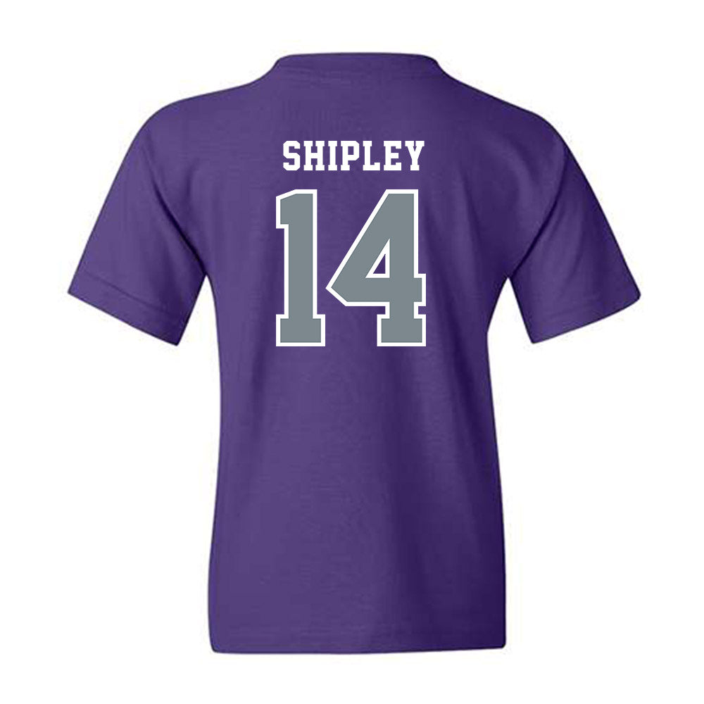 Central Arkansas - NCAA Baseball : Casey Shipley - Classic Shersey Youth T-Shirt-1