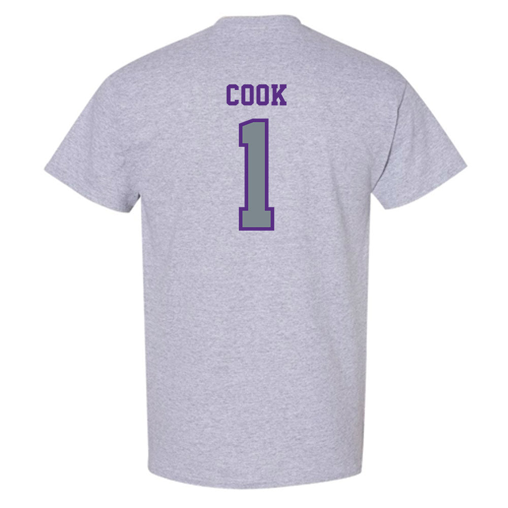 Central Arkansas - NCAA Women's Basketball : Jenna Cook - Classic Shersey T-Shirt-1