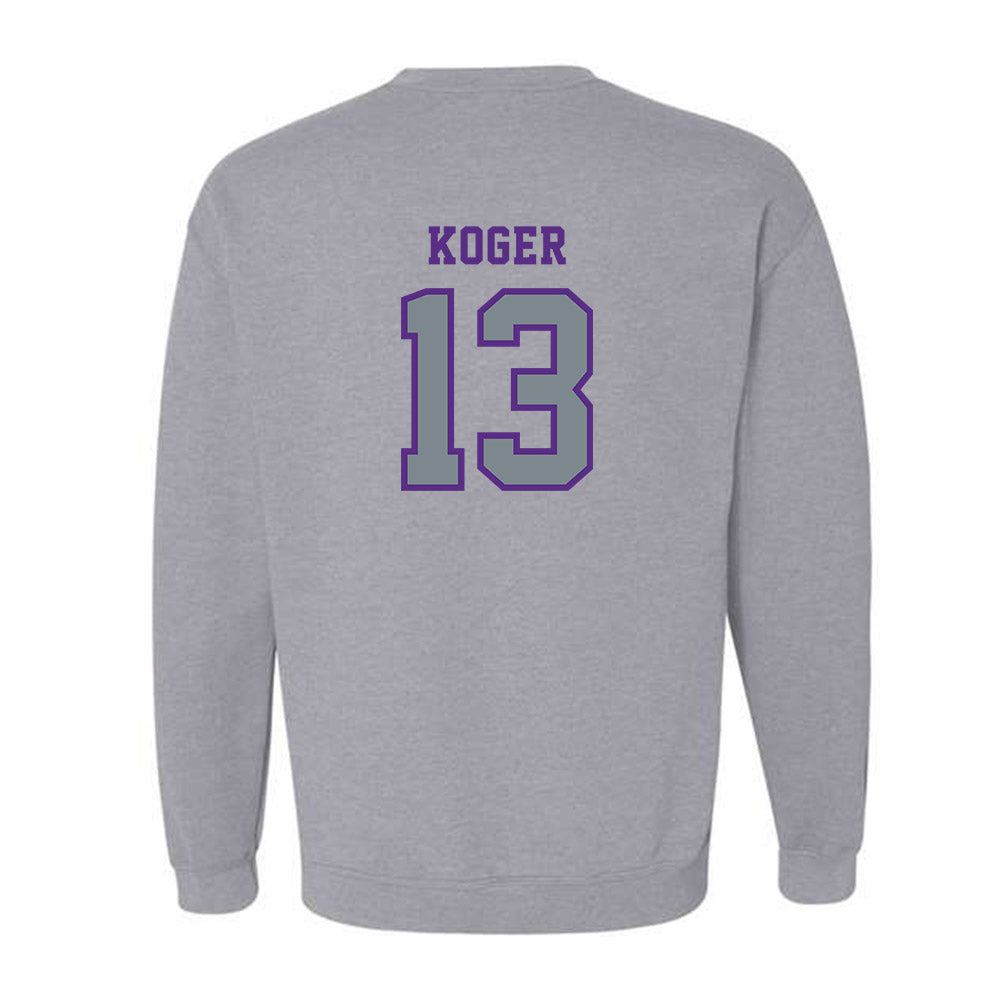 Central Arkansas - NCAA Football : Caleb Koger - Classic Shersey Crewneck Sweatshirt-1