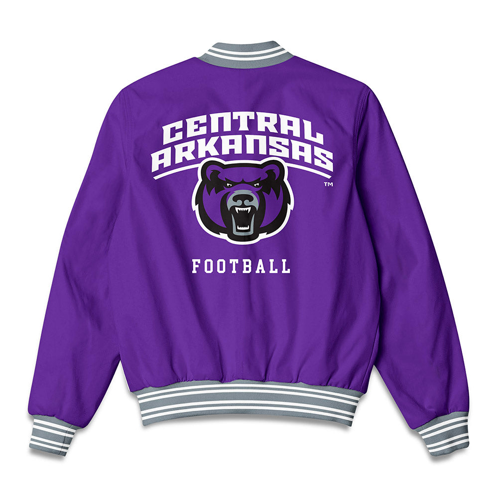 Central Arkansas - NCAA Football : Walker Baty - Bomber Jacket-1