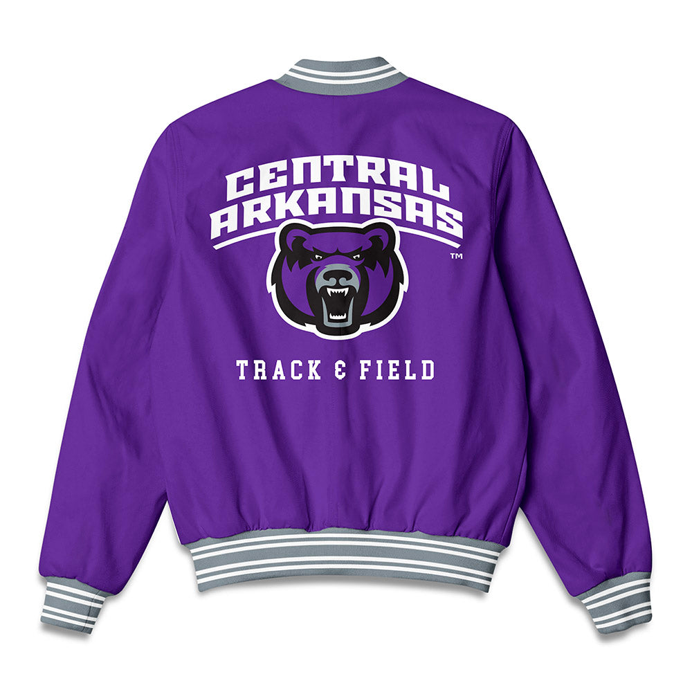 Central Arkansas - NCAA Women's Track & Field : Emily Morrison - Bomber Jacket-1