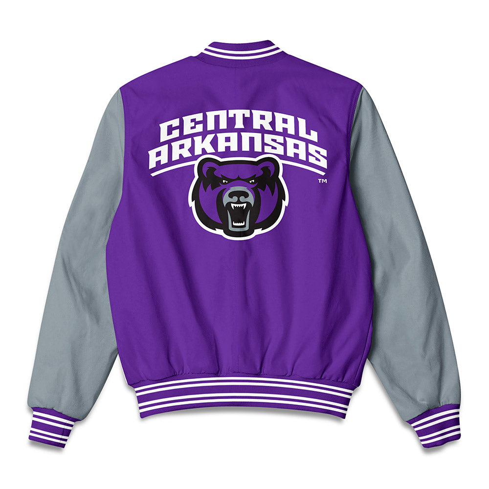 Central Arkansas - NCAA Softball : Emma Robertson - Bomber Jacket-1