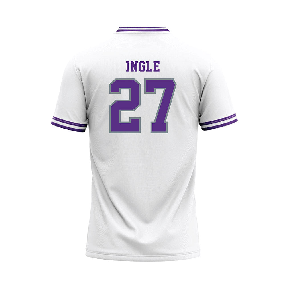 Central Arkansas - NCAA Baseball : Jaxson Ingle - White Baseball Jersey-1
