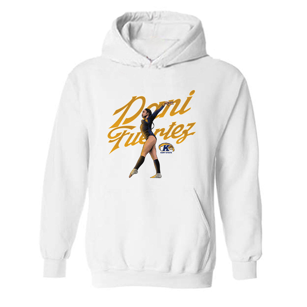 Kent State - NCAA Women's Gymnastics : Dani Chanelle Fuertez - Hooded Sweatshirt-0