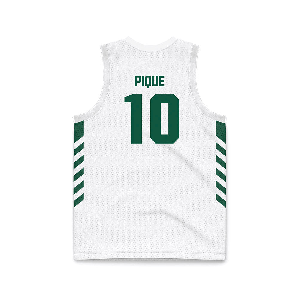 Cleveland State - NCAA Women's Basketball : Paula Pique - White Basketball Jersey-1