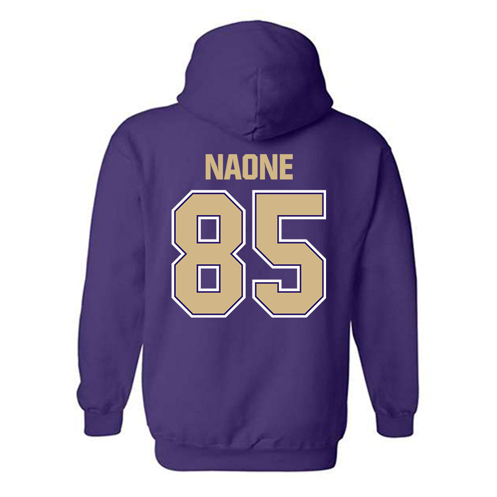 Washington - NCAA Football : Baron Naone - Classic Shersey Hooded Sweatshirt-1