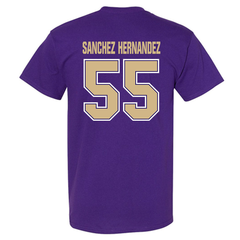 Washington - NCAA Football : Victor Sanchez Hernandez - Classic Shersey T-Shirt-1