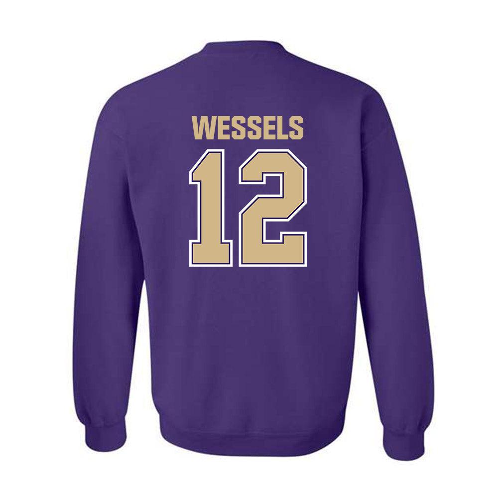 Washington - NCAA Women's Volleyball : Katy Wessels - Classic Shersey Crewneck Sweatshirt-1