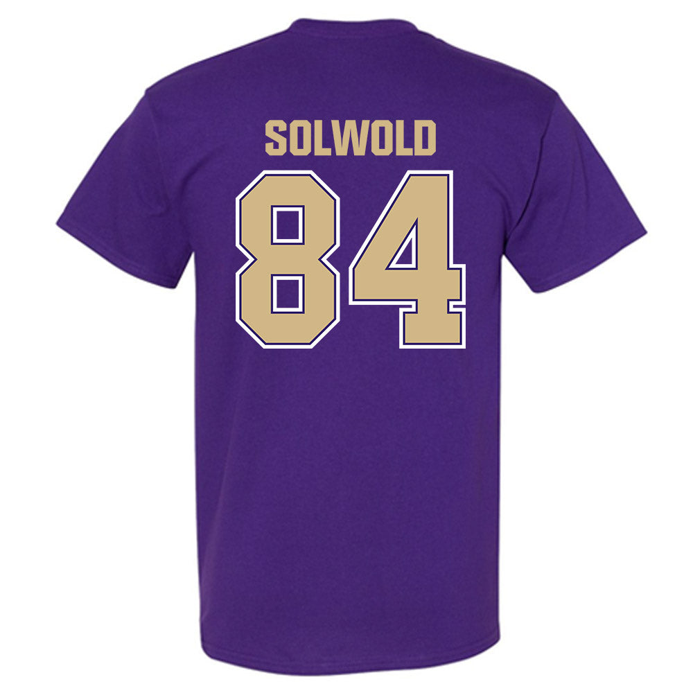 Washington - NCAA Football : Hunter Solwold - Classic Shersey T-Shirt-1