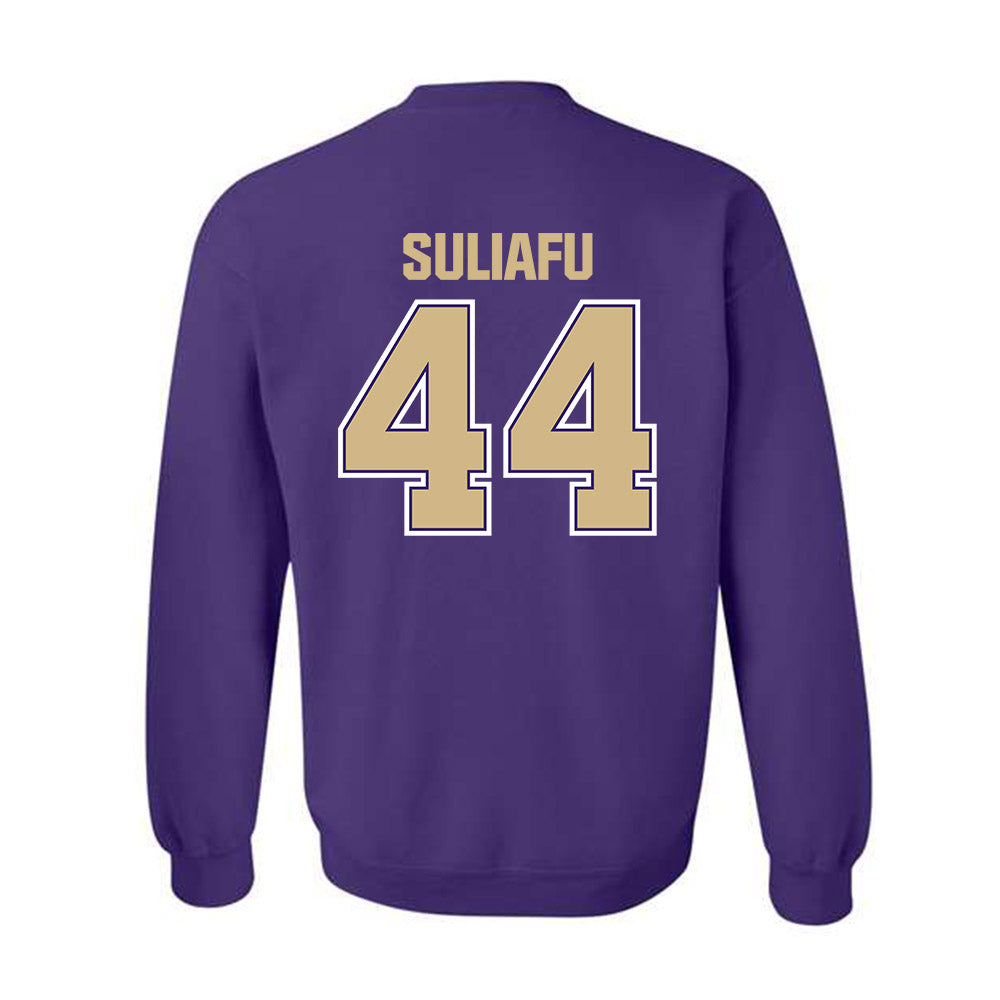 Washington - NCAA Women's Soccer : Kolo Suliafu - Classic Shersey Crewneck Sweatshirt-1
