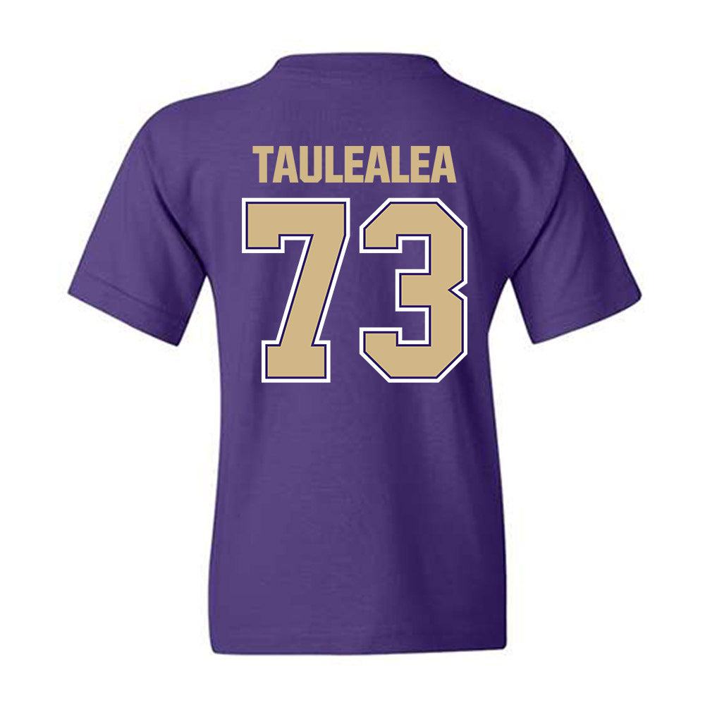 Washington - NCAA Football : Champ Taulealea - Classic Shersey Youth T-Shirt-1