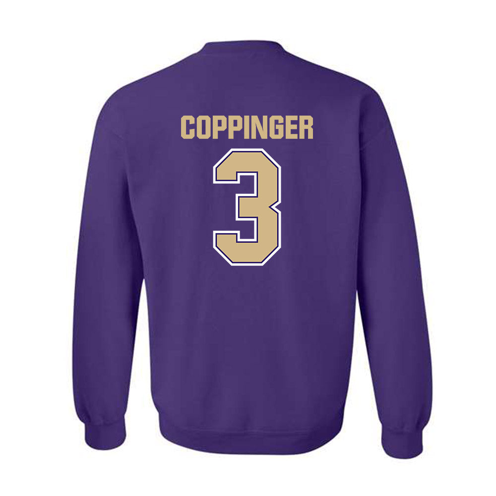 Washington - NCAA Women's Basketball : Devin Coppinger - Classic Shersey Crewneck Sweatshirt-1