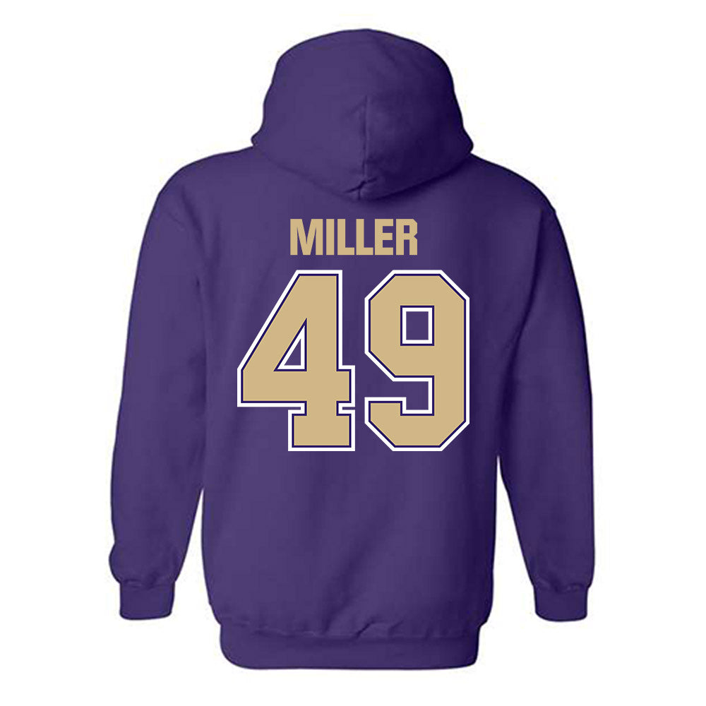 Washington - NCAA Football : Griffin Miller - Classic Shersey Hooded Sweatshirt-1