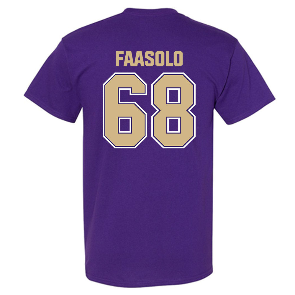 Washington - NCAA Football : Soane Faasolo - Classic Shersey T-Shirt-1