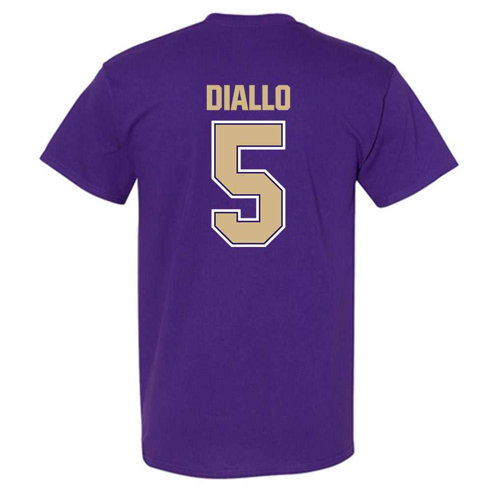 Washington - NCAA Men's Basketball : Zoom Diallo - Classic Shersey T-Shirt-1