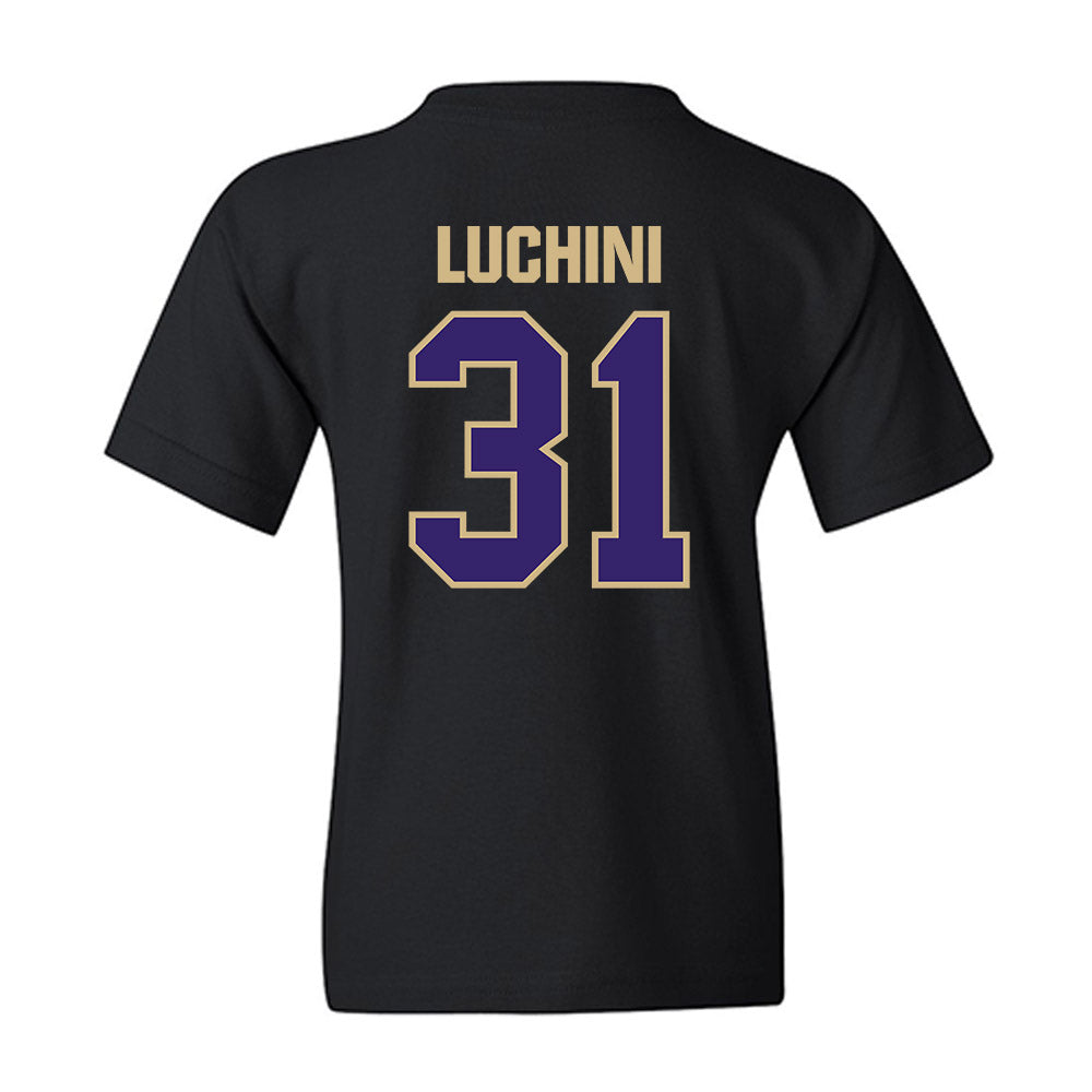 Washington - NCAA Football : Luke Luchini - Classic Shersey Youth T-Shirt-1