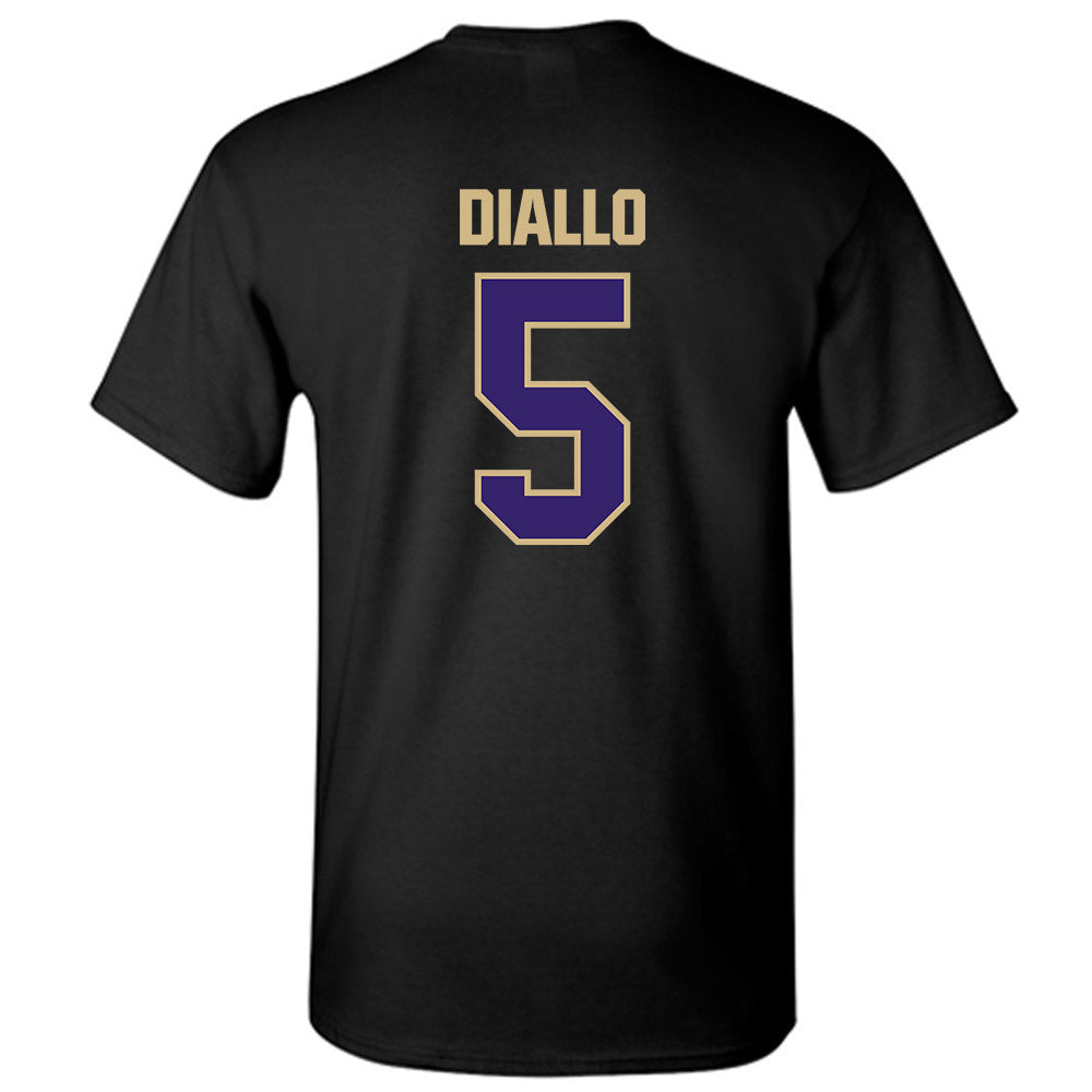 Washington - NCAA Men's Basketball : Zoom Diallo - Classic Shersey T-Shirt-1