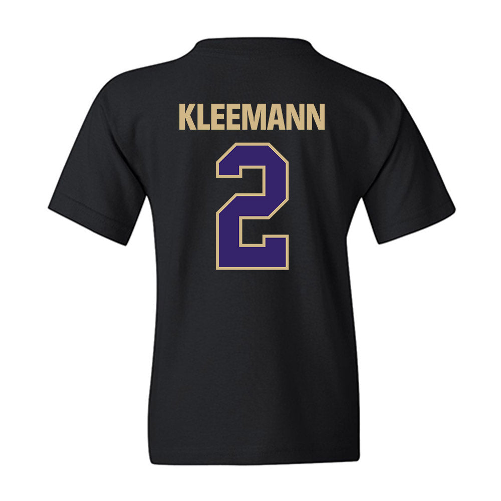 Washington - NCAA Men's Soccer : Philip Kleemann - Classic Shersey Youth T-Shirt-1