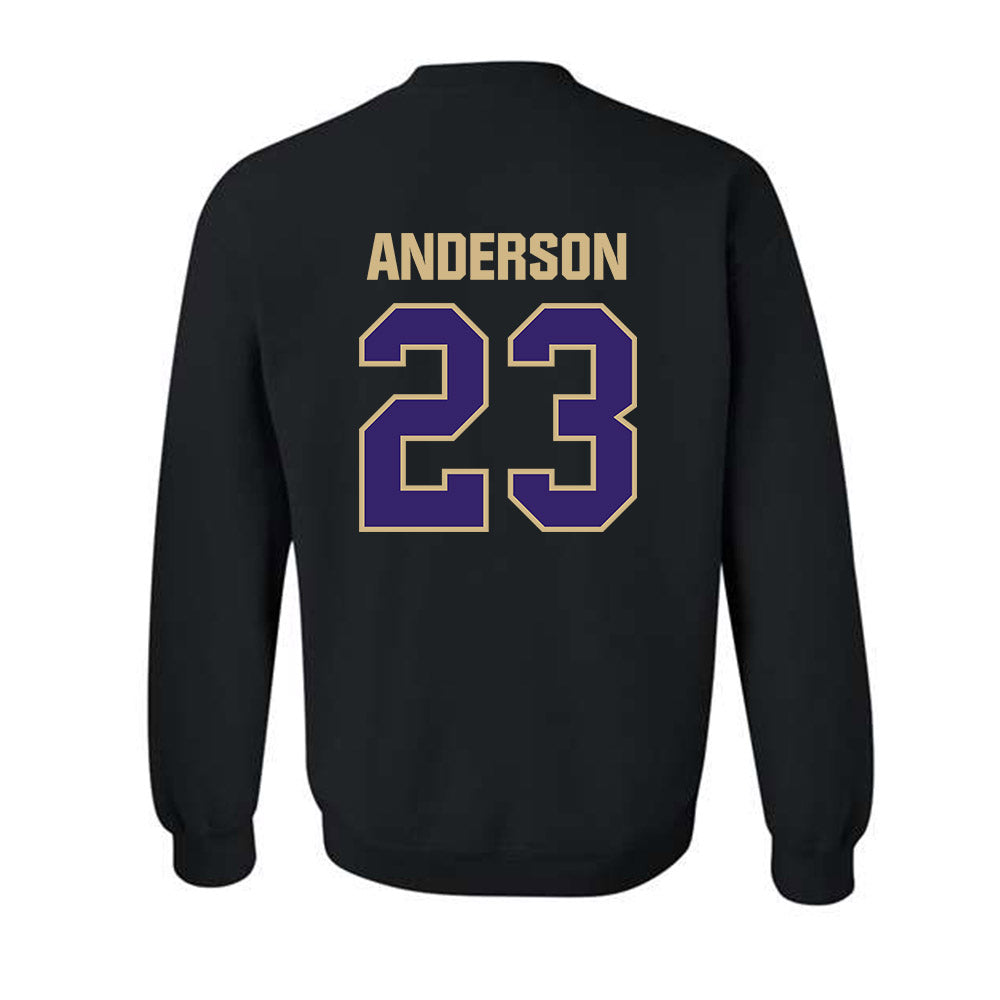 Washington - NCAA Women's Basketball : Olivia Anderson - Classic Shersey Crewneck Sweatshirt-1