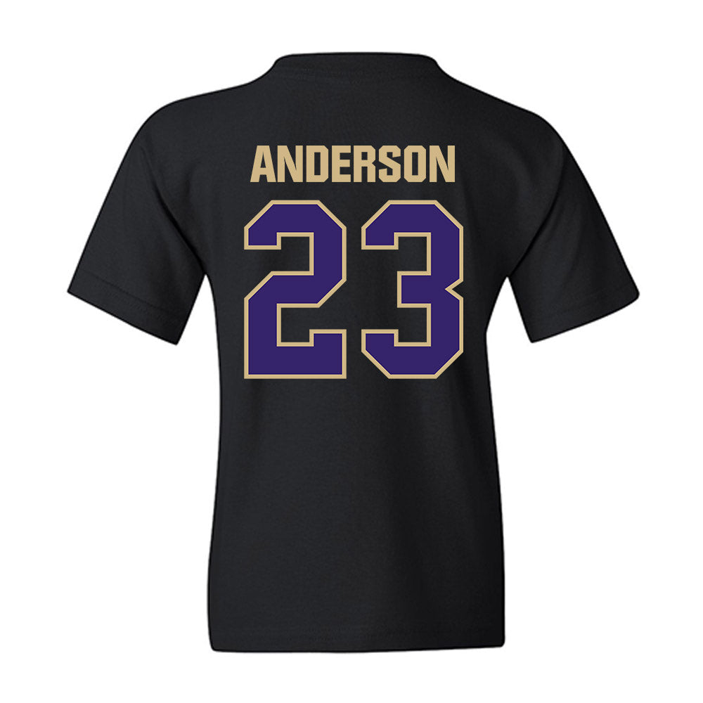 Washington - NCAA Women's Basketball : Olivia Anderson - Classic Shersey Youth T-Shirt-1