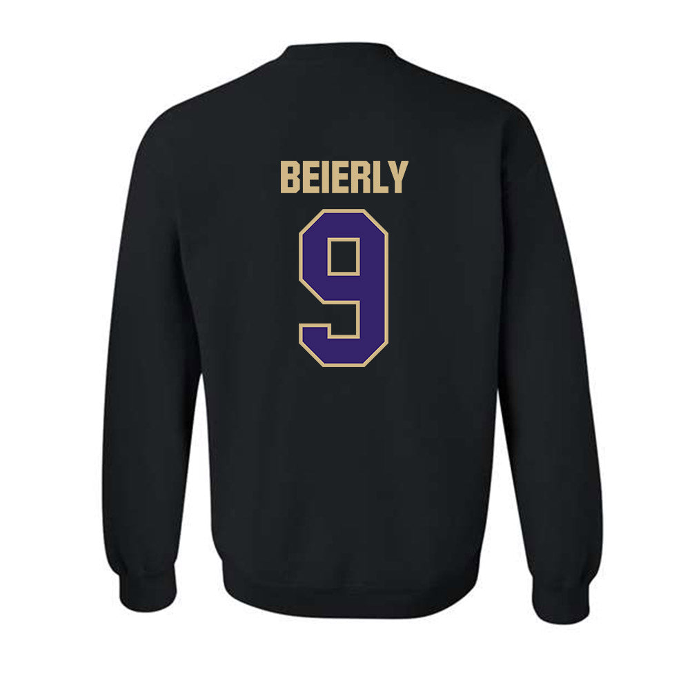 Washington - NCAA Football : Dash Beierly - Classic Shersey Crewneck Sweatshirt-1