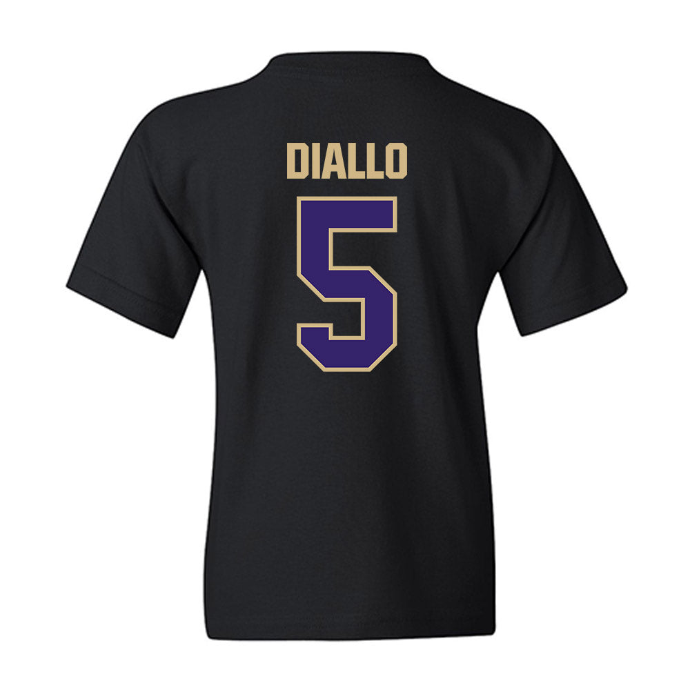 Washington - NCAA Men's Basketball : Zoom Diallo - Classic Shersey Youth T-Shirt-1