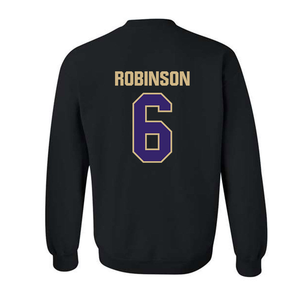 Washington - NCAA Football : Dylan Robinson - Classic Shersey Crewneck Sweatshirt-1