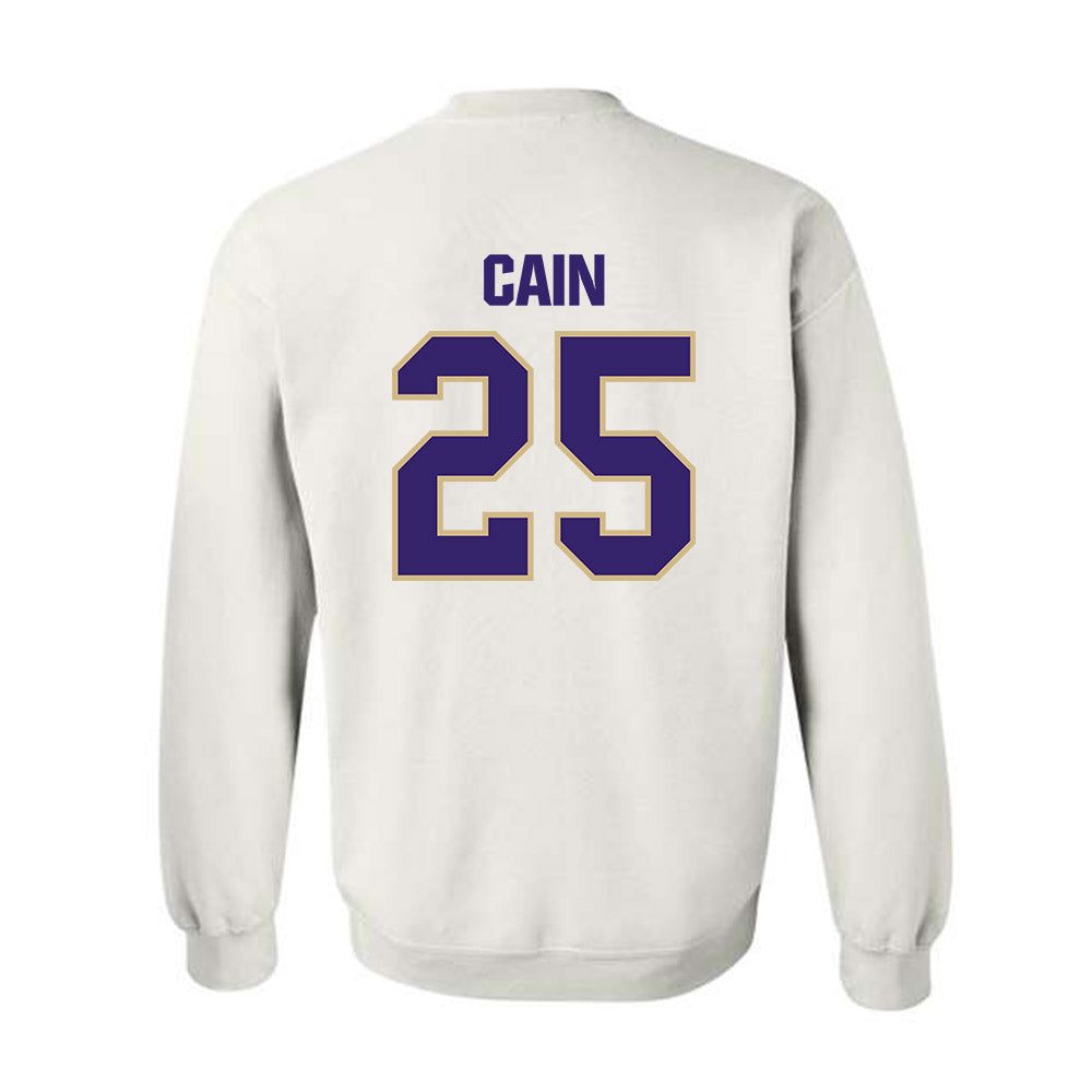 Washington - NCAA Women's Basketball : Nina Cain - Classic Shersey Crewneck Sweatshirt-1