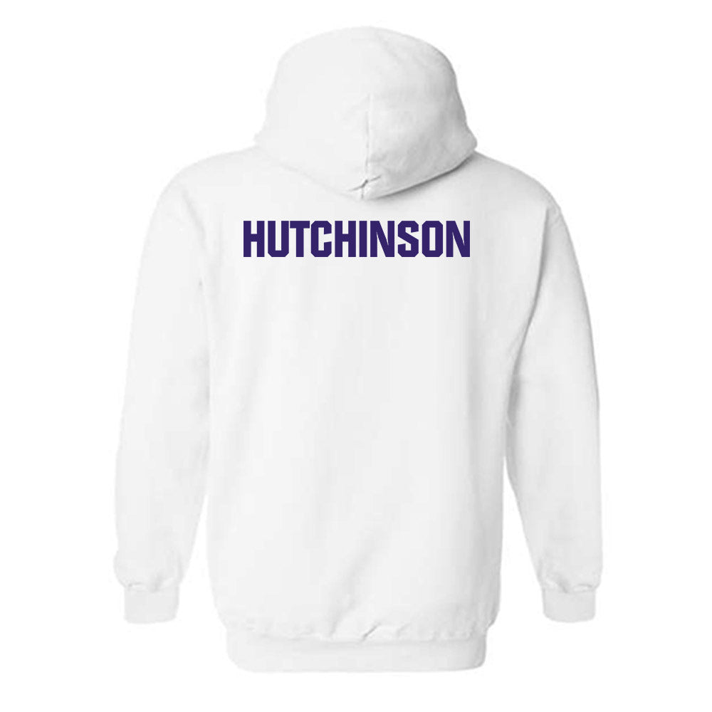 Washington - NCAA Men's Track & Field : Roman Hutchinson - Classic Shersey Hooded Sweatshirt-1