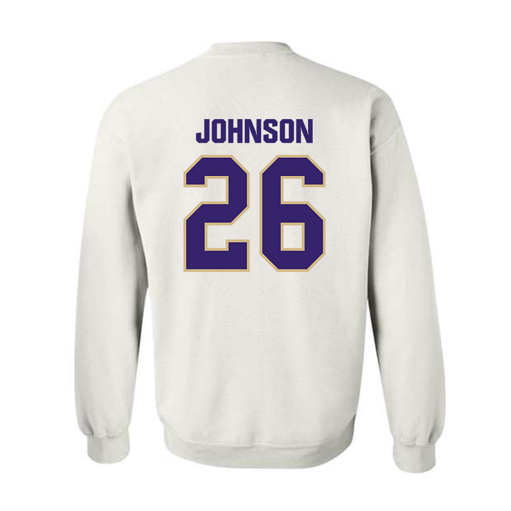 Washington - NCAA Football : Elias Johnson - Classic Shersey Crewneck Sweatshirt-1