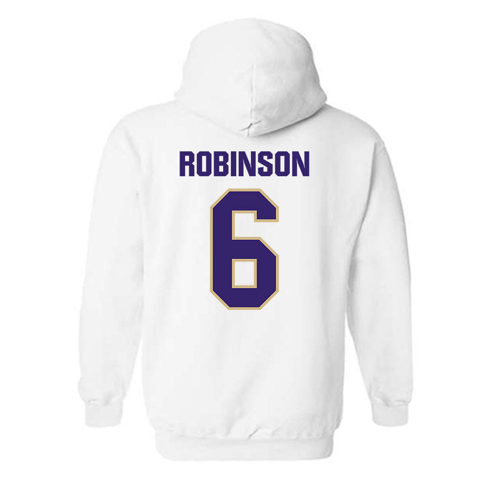 Washington - NCAA Football : Dylan Robinson - Classic Shersey Hooded Sweatshirt-1