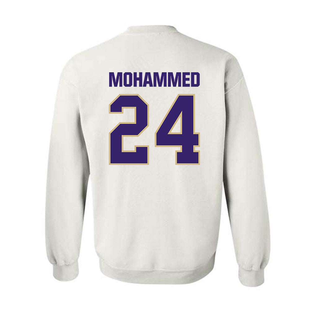Washington - NCAA Football : Adam Mohammed - Classic Shersey Crewneck Sweatshirt-1