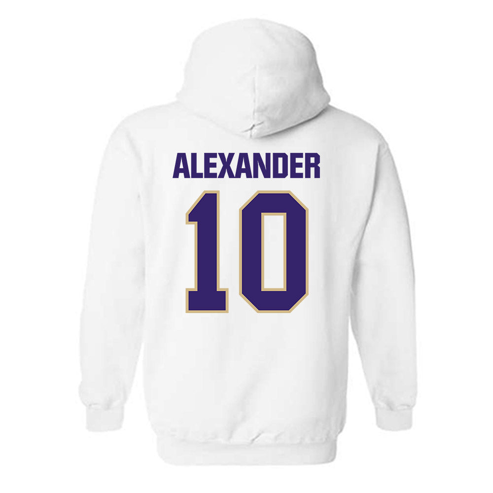 Washington - NCAA Football : Xe'ree Alexander - Classic Shersey Hooded Sweatshirt-1