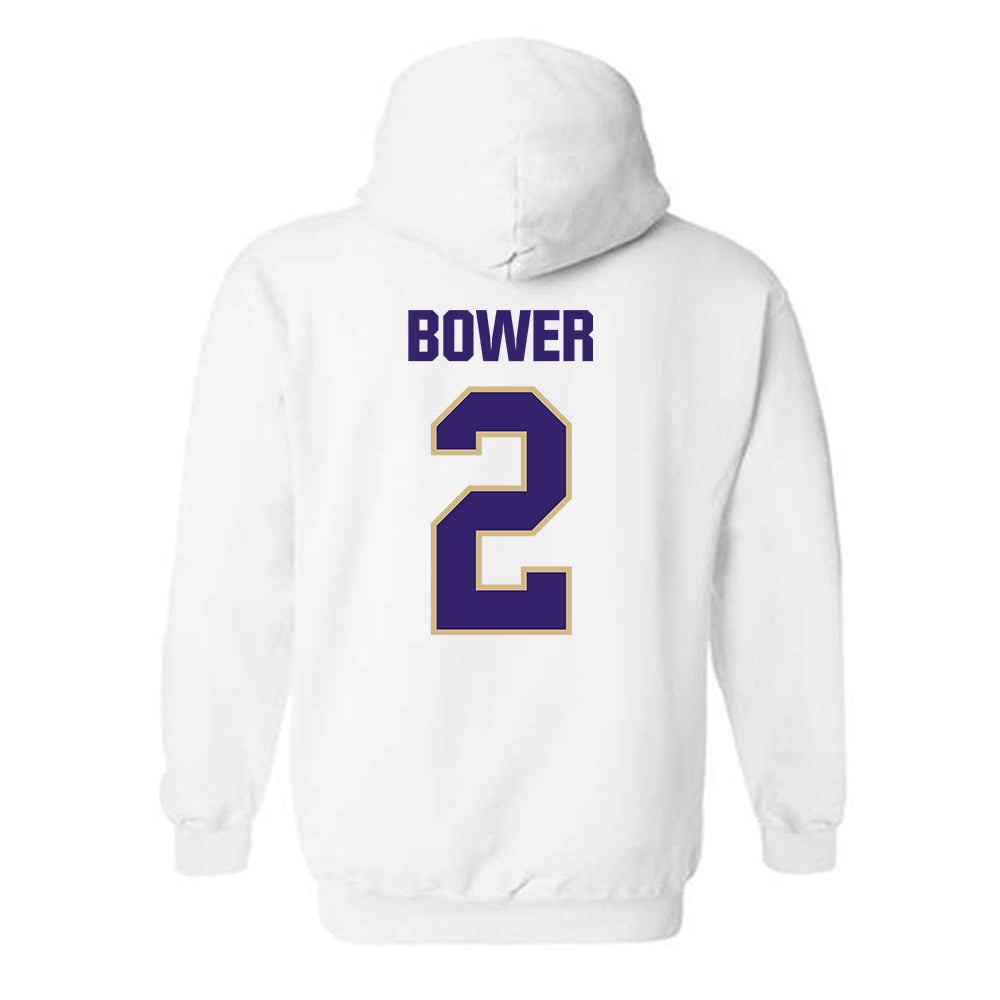 Washington - NCAA Baseball : Colton Bower - Classic Shersey Hooded Sweatshirt-1