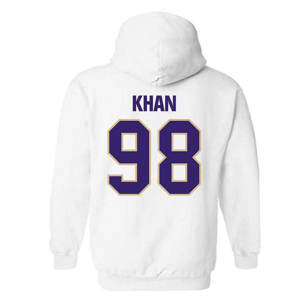 Washington - NCAA Football : Omar Khan - Classic Shersey Hooded Sweatshirt-1