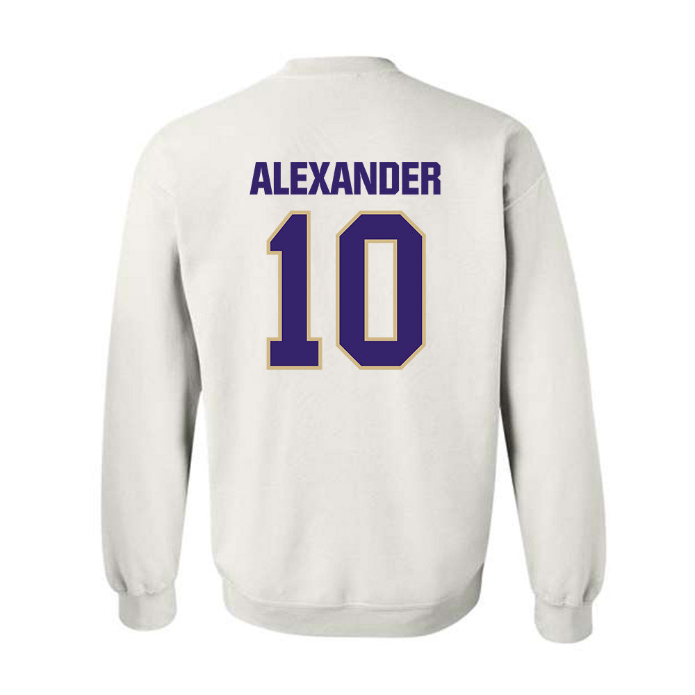 Washington - NCAA Football : Xe'ree Alexander - Classic Shersey Crewneck Sweatshirt-1