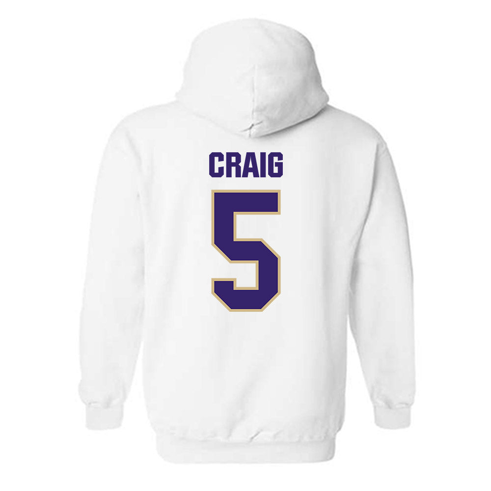 Washington - NCAA Softball : Addie Craig - Classic Shersey Hooded Sweatshirt-1