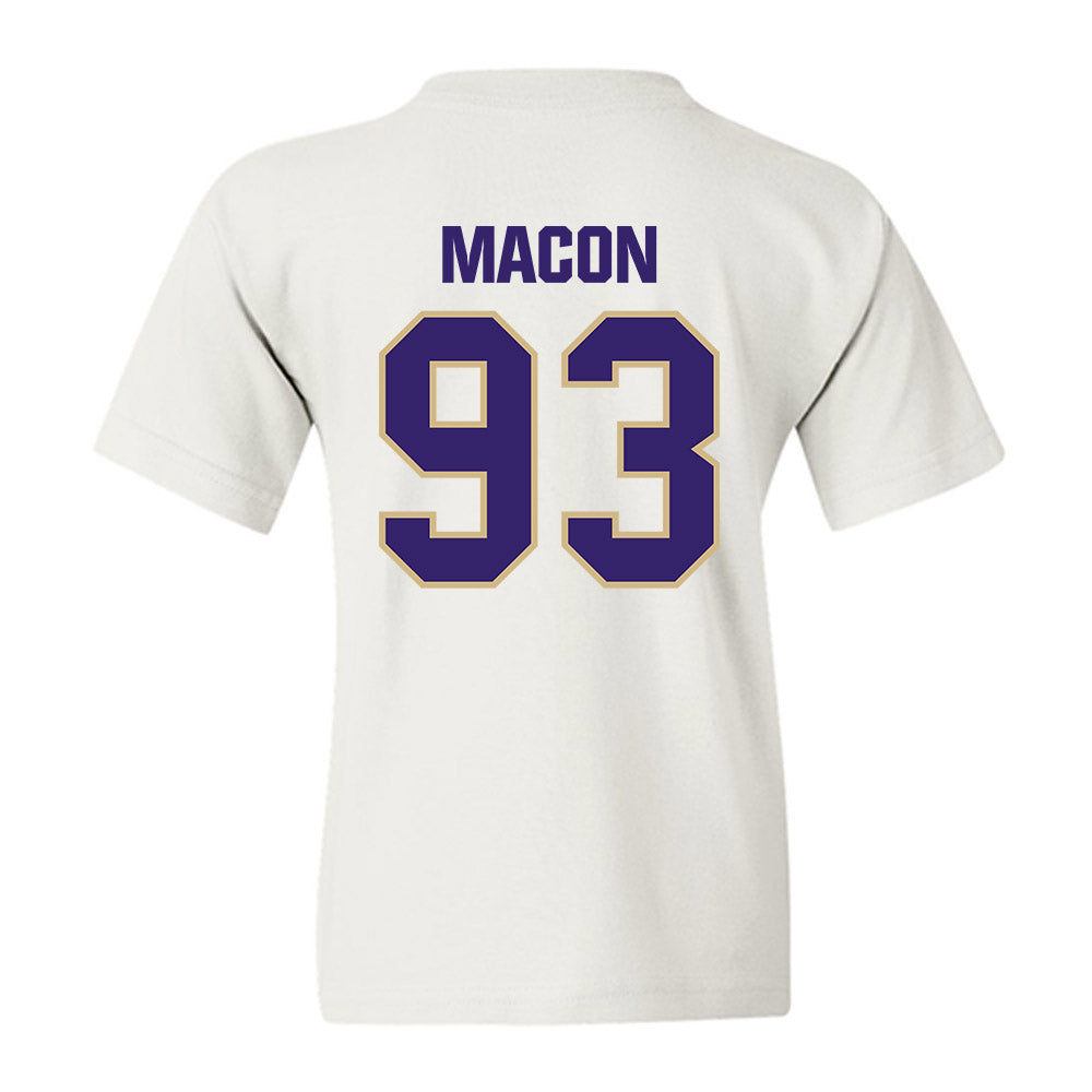 Washington - NCAA Football : Dominic Macon - Classic Shersey Youth T-Shirt-1