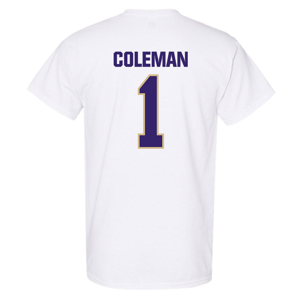 Washington - NCAA Football : Jonah Coleman - Classic Shersey T-Shirt-1