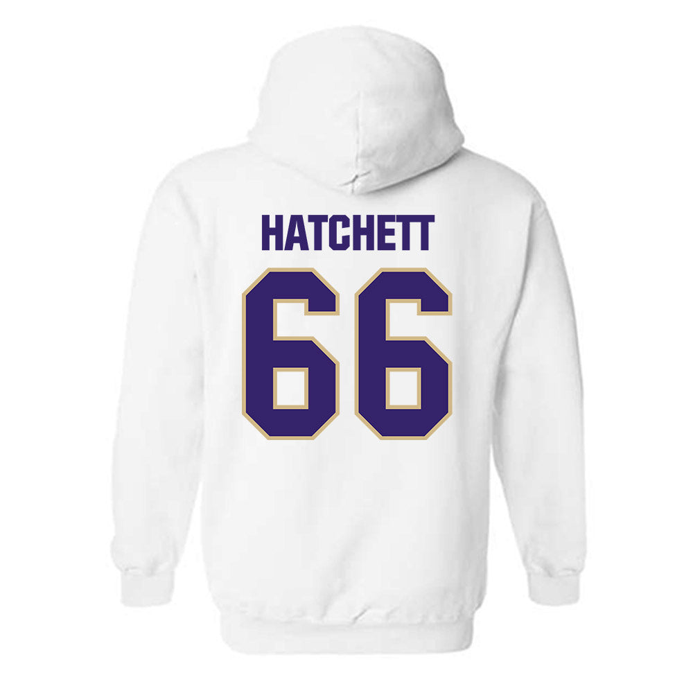 Washington - NCAA Football : Landen Hatchett - Classic Shersey Hooded Sweatshirt-1