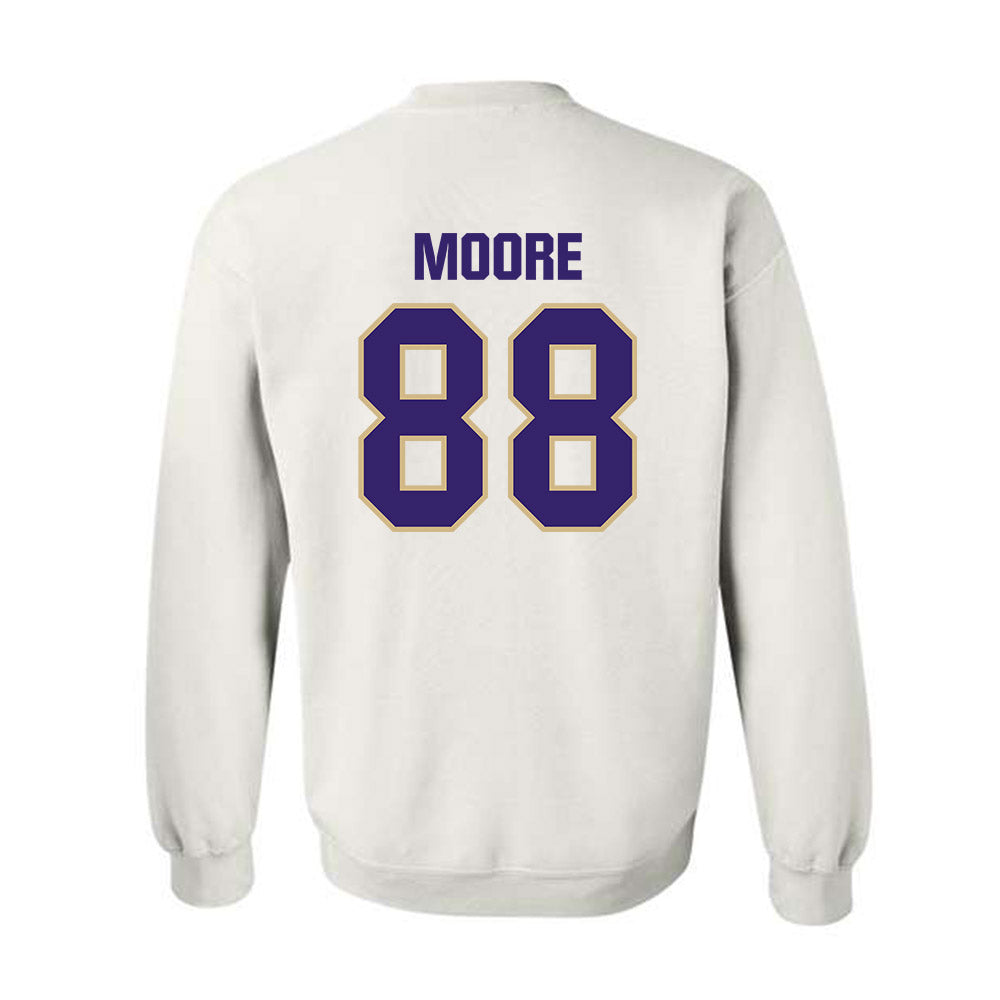 Washington - NCAA Football : Quentin Moore - Classic Shersey Crewneck Sweatshirt-1