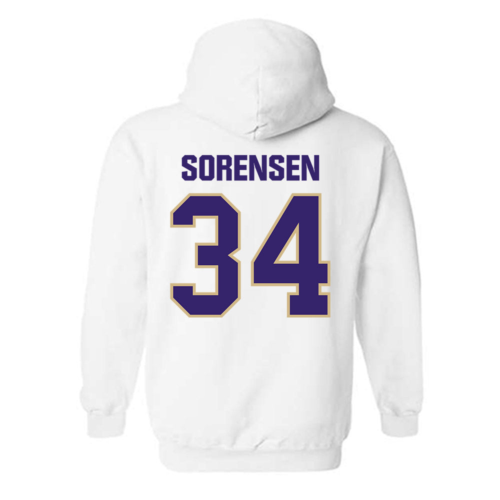 Washington - NCAA Baseball : Noah Sorensen - Classic Shersey Hooded Sweatshirt-1