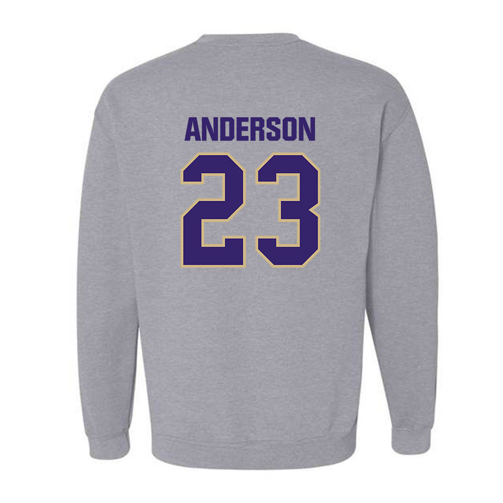 Washington - NCAA Women's Basketball : Olivia Anderson - Classic Shersey Crewneck Sweatshirt-1