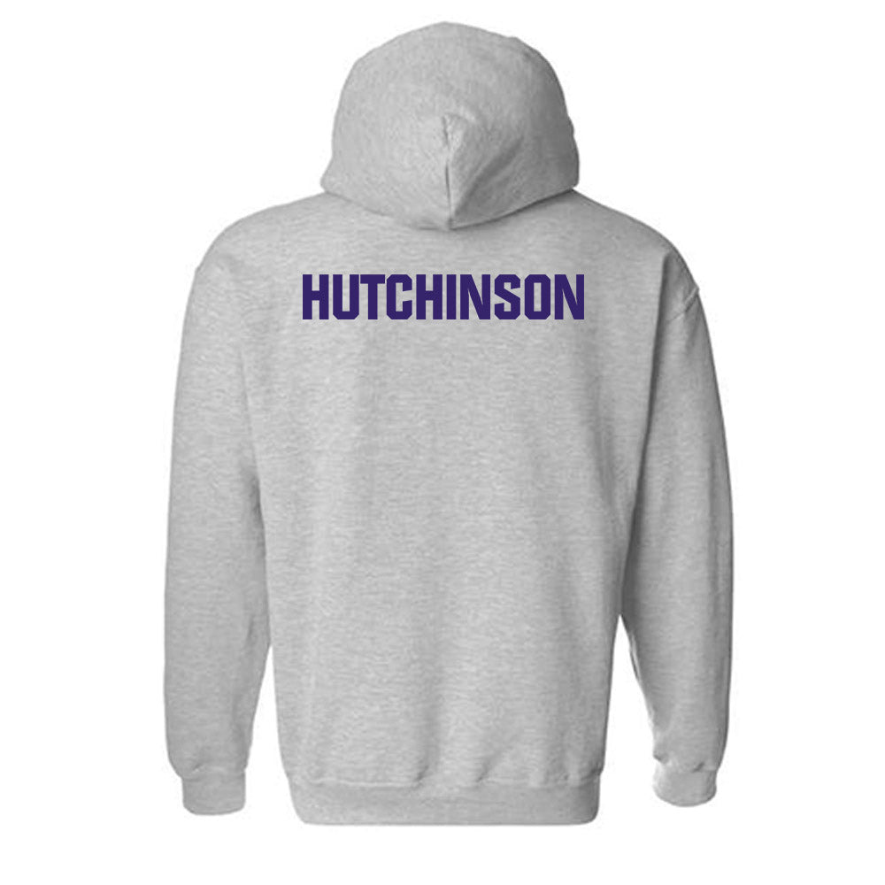 Washington - NCAA Men's Track & Field : Roman Hutchinson - Classic Shersey Hooded Sweatshirt-1