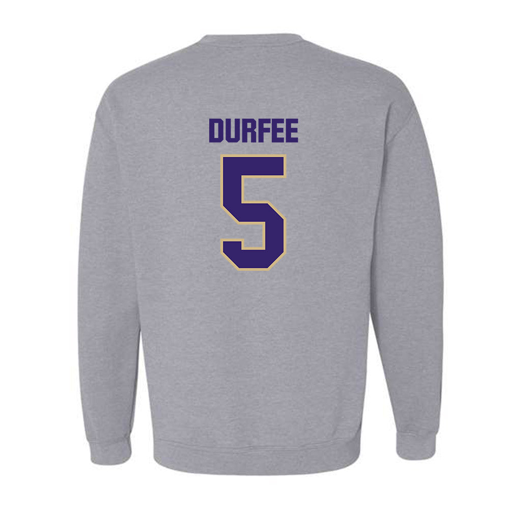 Washington - NCAA Football : Zach Durfee - Classic Shersey Crewneck Sweatshirt-1